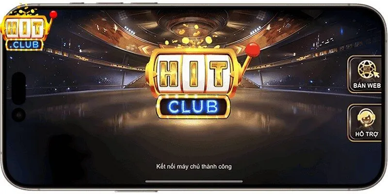 Biểu tượng ứng dụng trên màn hình điện thoại theo hướng dẫn Hitclub